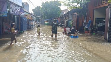 Banjir di Jakarta Surut, Sempat Rendam 46 RT