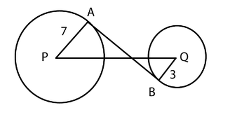 Foto Cara Menghitung Garis Singgung Persekutuan Dalam Dua Lingkaran