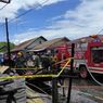 Kebakaran di Pasar Namlea Maluku, Toko Sembako hingga Gudang Milik TNI Terbakar