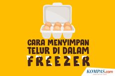 INFOGRAFIK: Cara Menyimpan Telur di Dalam Freezer