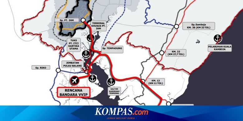Jika Tol Tuntas, Waktu Tempuh Bandara Sepinggan-IKN Hanya 30 Menit - Vimarsana News