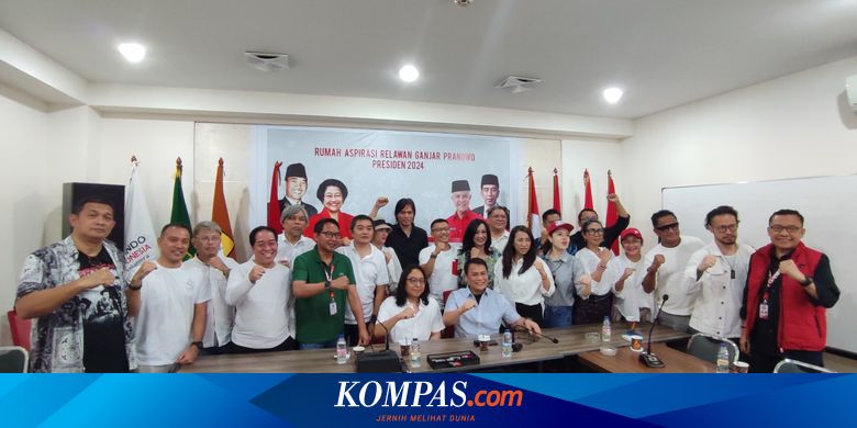 PDI-P Terima Deklarasi Dukungan Relawan Extravaganjar, Isinya Selebritis dan Seniman