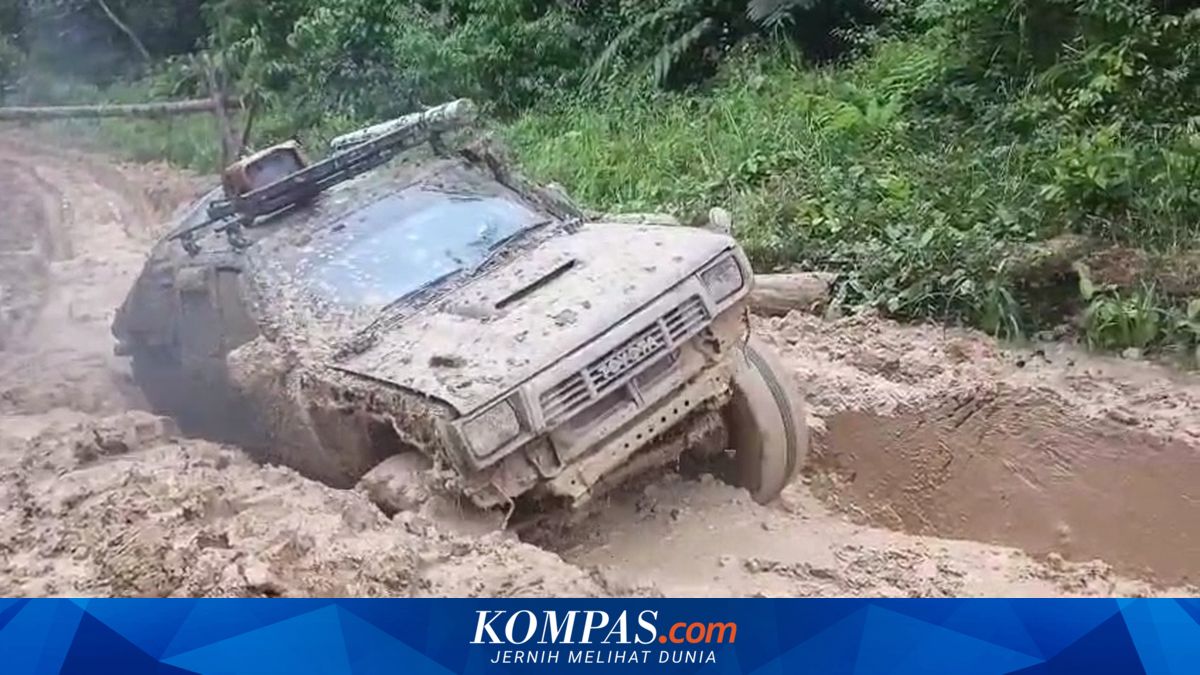 Ramai Sindiran Sopir Malaysia soal Kondisi Jalan Perbatasan Nunukan, Camat Krayan: Itu Fakta