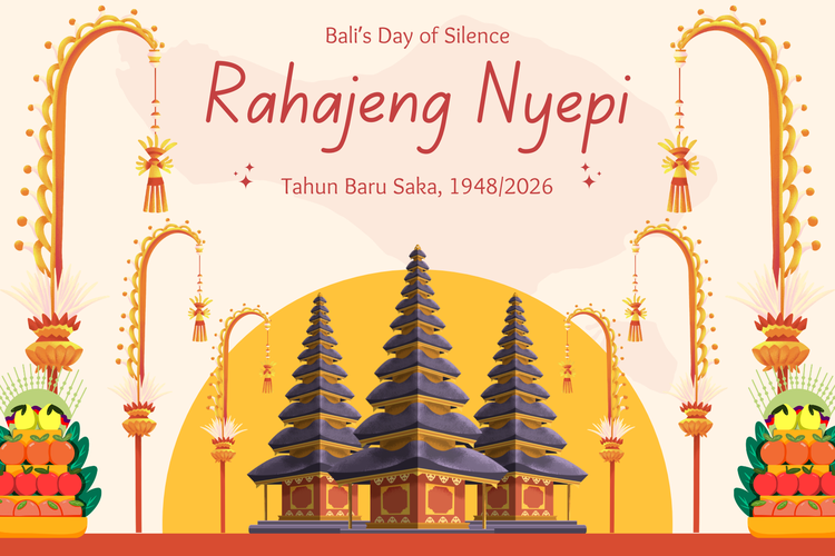 30 Ucapan Hari Raya Nyepi 2026 Bahasa Bali dan Artinya, Penuh Makna dan Menyentuh Hati