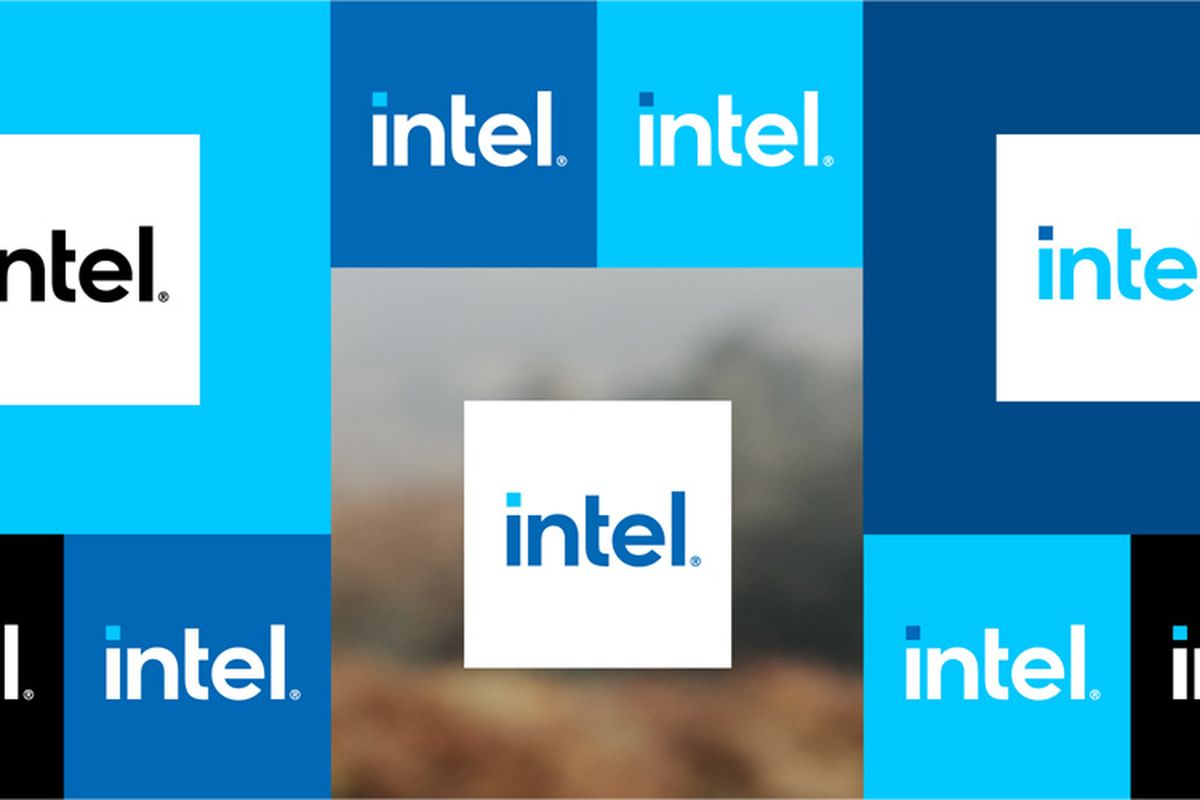 Logo baru Intel.