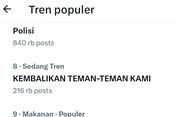 'Kembalikan Teman-Teman Kami' Trending di Medsos Usai Demo, Ada Apa?