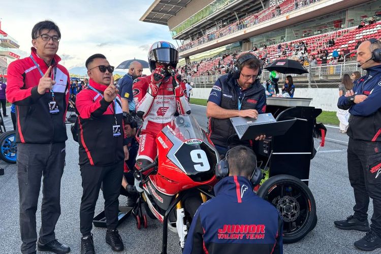 Veda Ega Pratama di JuniorGP.