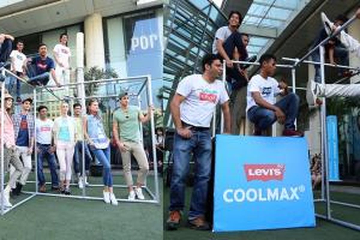 Acara peluncuran seri Levi's Keep Cool 2015  - koleksi Levi's Coolmax yang dikemas dalam fashion show dan atraksi komunitas parkour serta free running Indonesia.