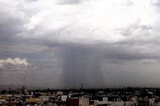 "Microburst" atau Hujan Mirip Air Terjun Sangat Berbahaya, Apakah Bisa Terjadi di Indonesia? 