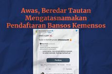 INFOGRAFIK: Awas Hoaks Berupa Link Pendaftaran Bansos Tunai Kemensos