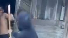 Viral Wanita di Medan Pukuli Maling Ponsel Pakai Bambu, Kesal Warnetnya Berkali-kali Dicuri