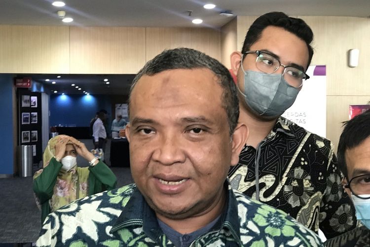 Sekretaris Jenderal Partai Bulan Bintang (PBB) Afriansyah Noor  saat ditemui di Gedung Anti-Corruption Learning Center (ACLC) KPK, Jakarta Selatan, Kamis (2/6/2022).