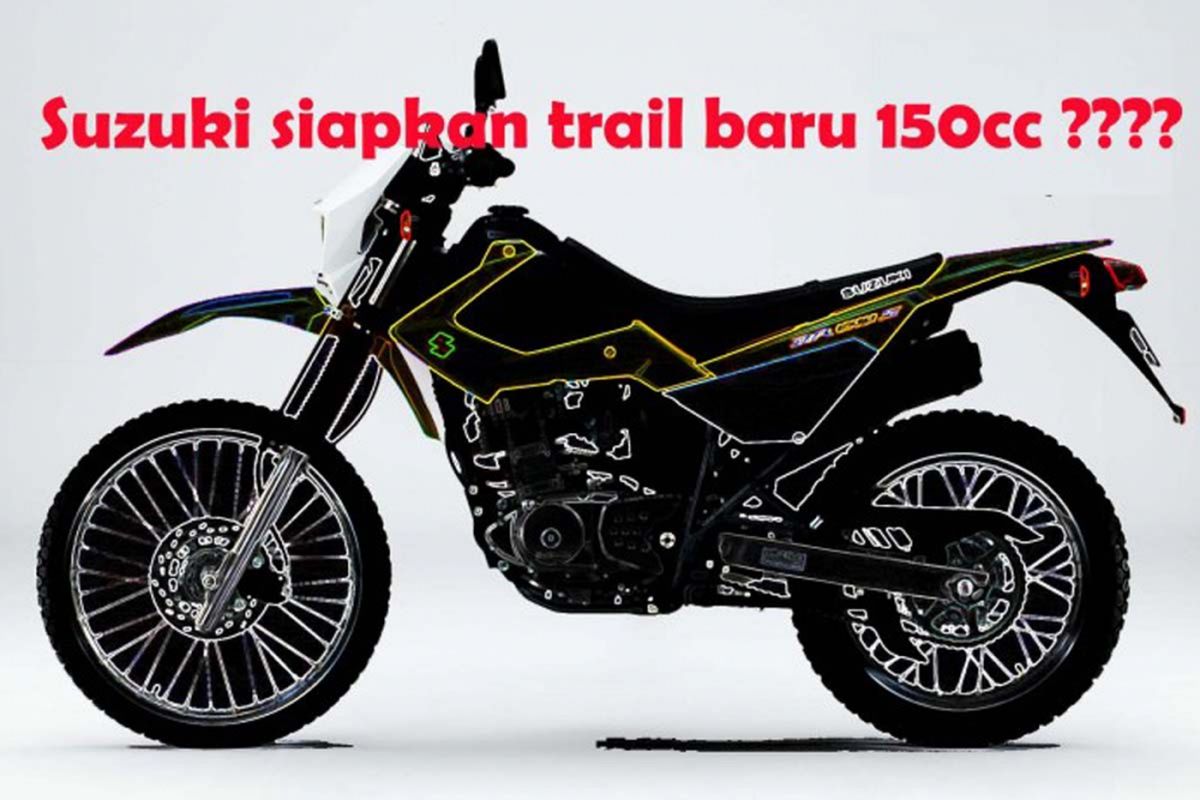 Dugaan calon trail Suzuki.