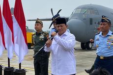 Menhan Prabowo: Indonesia Butuh Lebih Banyak Pesawat Angkut untuk Operasi Pertahanan dan Kemanusiaan