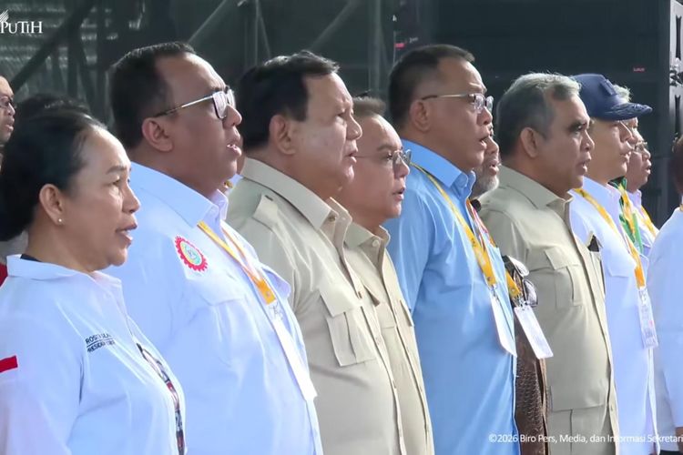 Prabowo Telepon Dasco, Titip Salam untuk Massa Buruh di DPR