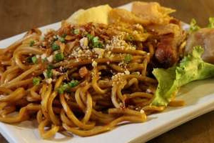 Menu di Kober Mie Setan, Renon, Denpasar, Bali.