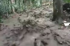 Hujan Lebat, 2 Dusun di Lereng Gunung Lewotobi Laki-laki Terendam Banjir Bercampur Lumpur