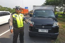 Motor Patwal Polrestabes Surabaya Kecelakaan di Tol Sidoarjo