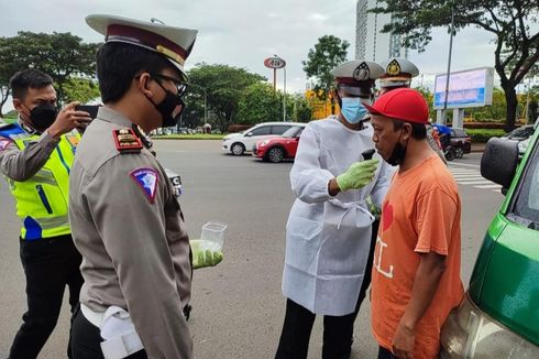 Operasi Keselamatan Jaya 2022, Polres Tangsel Periksa Kadar Alkohol pada Pengemudi