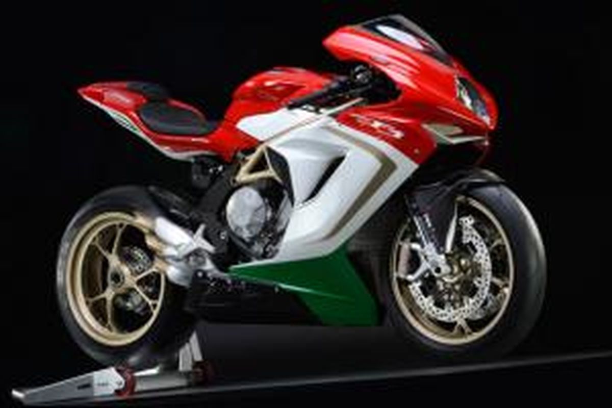 MV Agusta F3 800 AGO, edisi spesial untuk Giacomo Agostini.