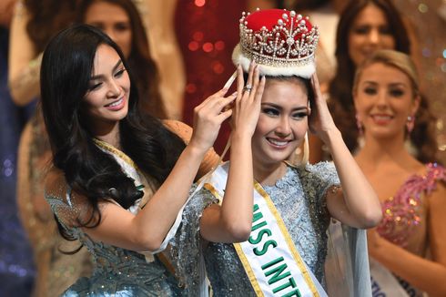 Wakili Indonesia, Kevin Lilliana Jadi Juara Miss International 2017