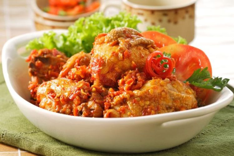 Resep Ayam Rica-rica Pedas, Harum dengan Daun Kemangi