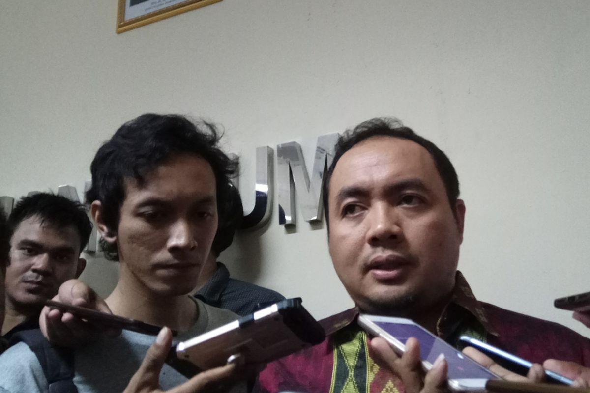 Anggota Badan Pengawas Pemilu (Bawaslu) RI, Muchamad Afifudin di kantornya, Jakarta, Selasa (17/10/2017). 