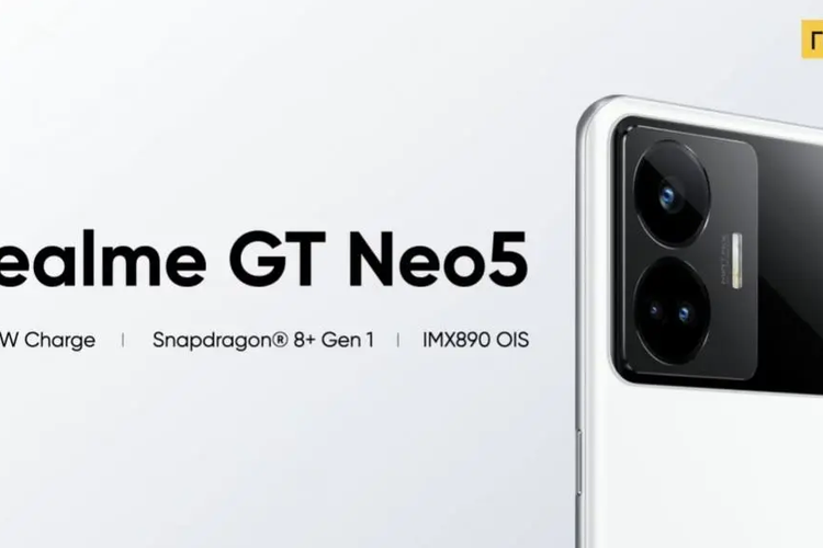 Tampilan belakang Realme GT Neo 5