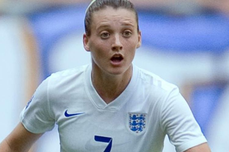 Jade Moore, salah satu pemain timnas sepak bola perempuan Inggris.