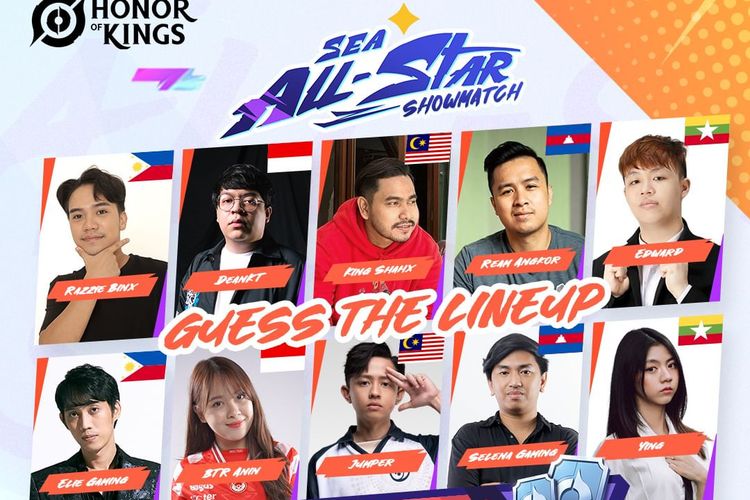 Honor of Kings Gelar SEA All-Star Showmatch, Influencer asal Indonesia Ikut Berkompetisi