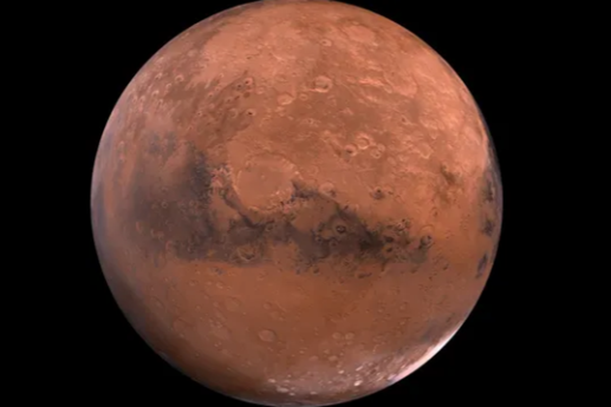 Planet Mars.