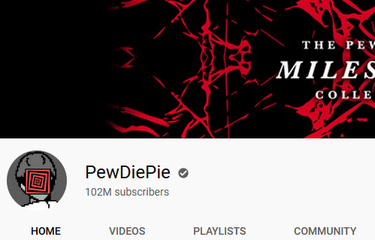 Akun Youtube PewDiePie