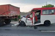 Angkot Tabrak Truk di Tol Tangerang Merak, 17 Karyawan PT Nikomas Gemilang Luka-luka