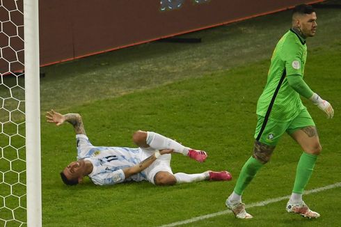 Pengorbanan Tiga Pilar Argentina di Final Copa America: Hamstring Messi Sampai Engkel Bengkak Di Maria