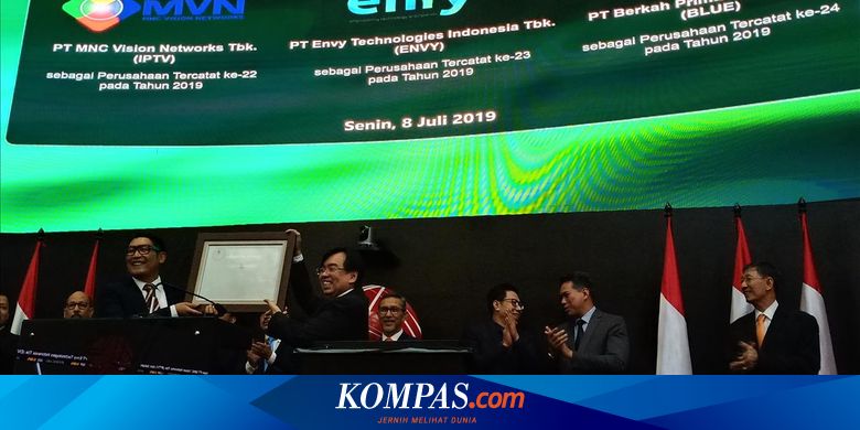 Melantai Di Bursa Harga Saham Blueprint Menguat 69 Persen