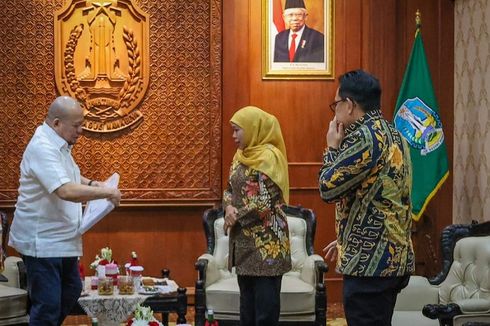 Perjuangkan Aspirasi Guru Honorer, La Nyalla Temui Gubernur Jawa Timur