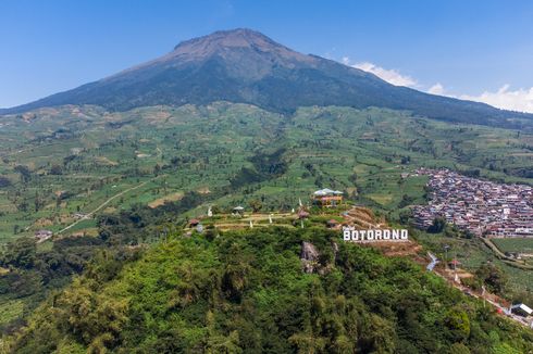 Rute ke Puncak Botorono Temanggung, Awas Jalan Menanjak