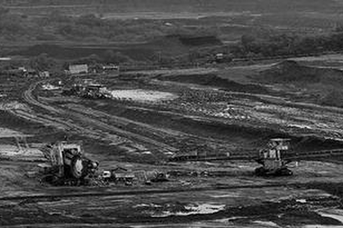 Ilustrasi: pertambangan batubara