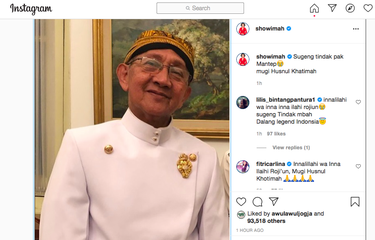Mengenang Ki Manteb Soedharsono, Dalang Kondang yang Hari Ini ...