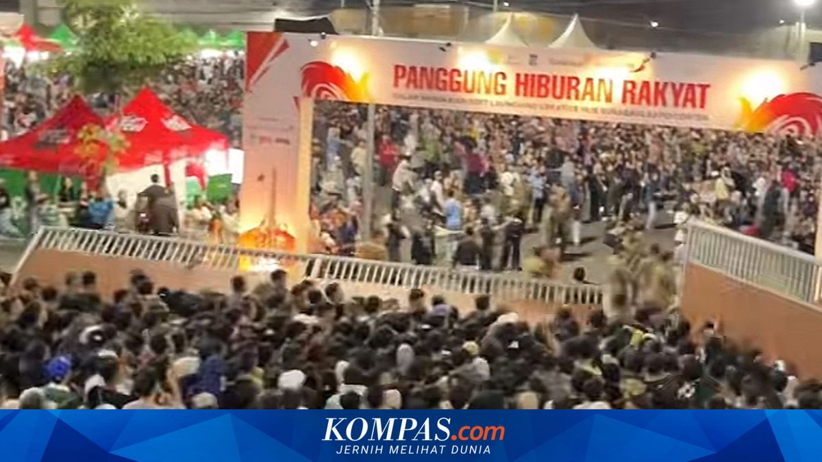 Kericuhan Konser Denny Caknan di Surabaya, Anggota TNI dan Petugas Damkar Jadi Korban Patah Tulang