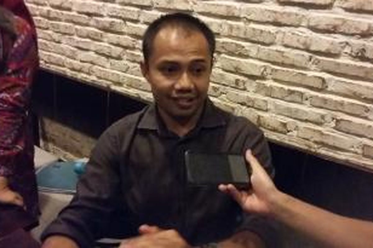 Koordinator Bidang Politik Hukum Indonesia Corruption Watch (ICW) Donal Fariz, saat ditemui di Menteng, Jakarta Pusat, Kamis (20/8/2015).