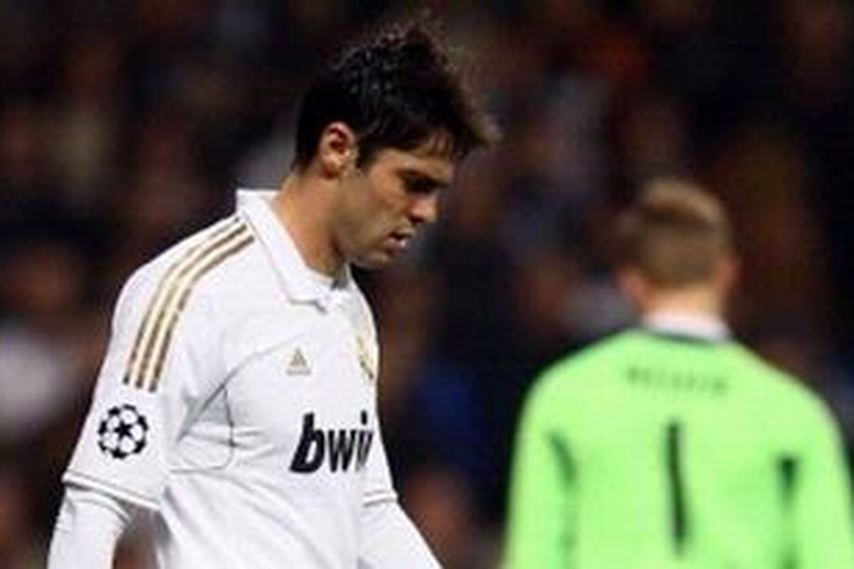 Gelandang Real Madrid, Ricardo Kaka.