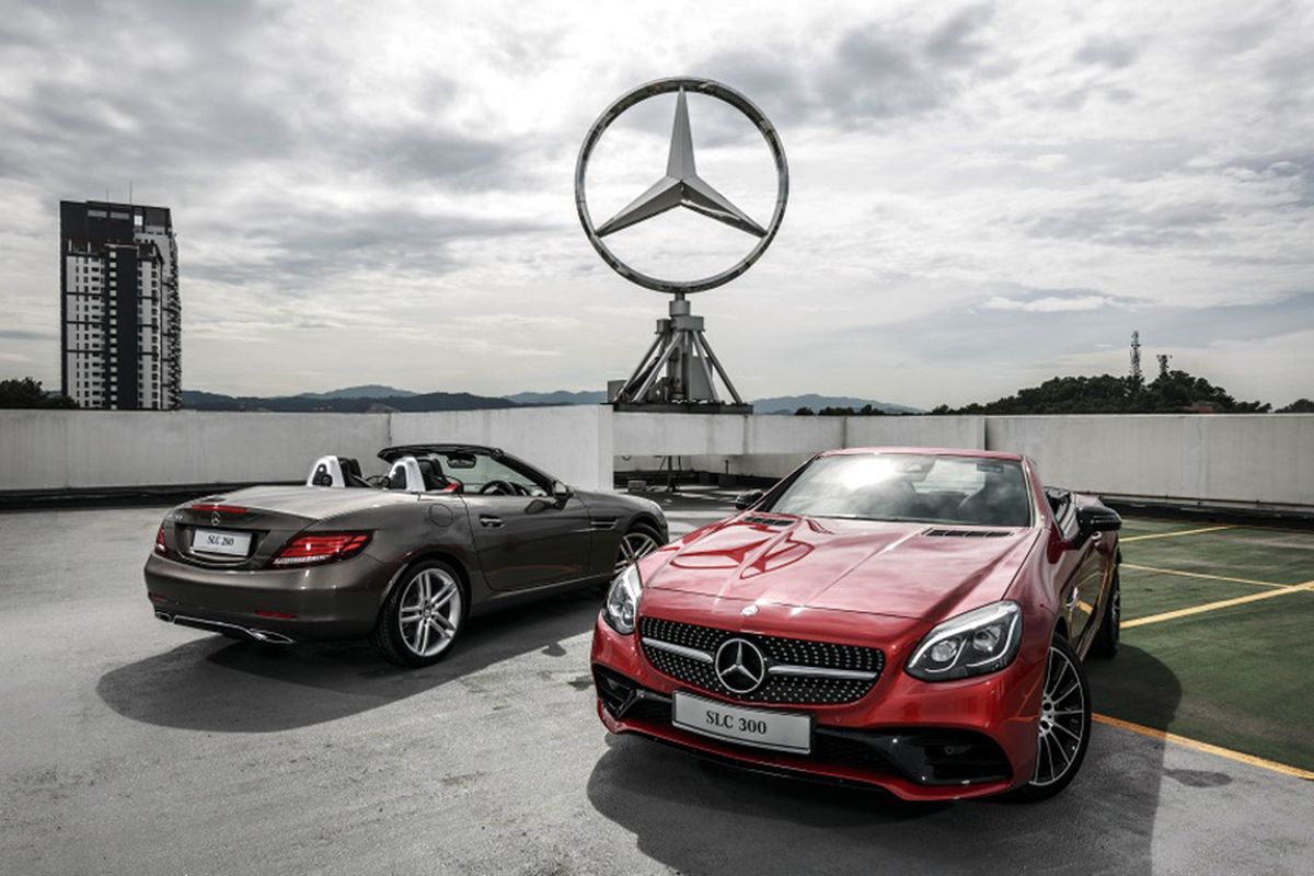 Mercedes-Benz SLC 180 AMG.