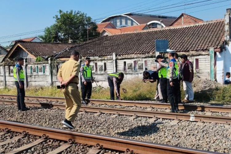 Detik-detik Pria Tewas Tertemper KA Kamandaka di Batang, Sempat Ditarik Warga dari Rel