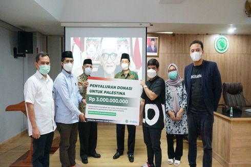 Fadil Jaidi Salurkan Donasi Rp 4 Miliar dari Galang Dana Kitabisa untuk Bangun Rumah Sakit Indonesia di Palestina