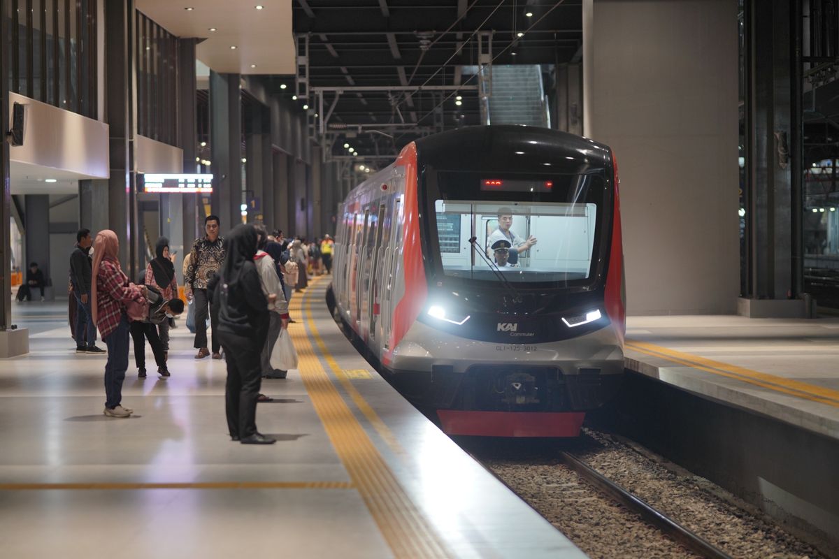 Ilustrasi Commuter Line Bandara.