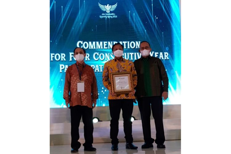 Pertamina mendapatkan Gold Rank untuk keempat kalinya dalam ASRRAT 2021.

