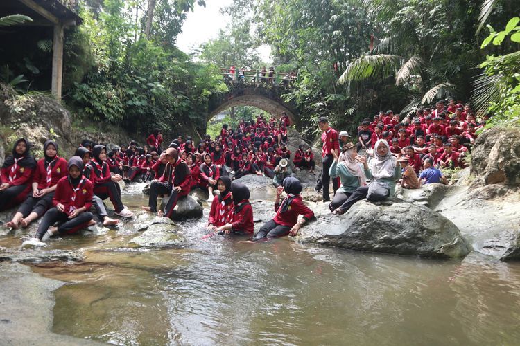Susur Sungai di Hargotirto Kulon Progo, Ajarkan Anak Peduli Lingkungan