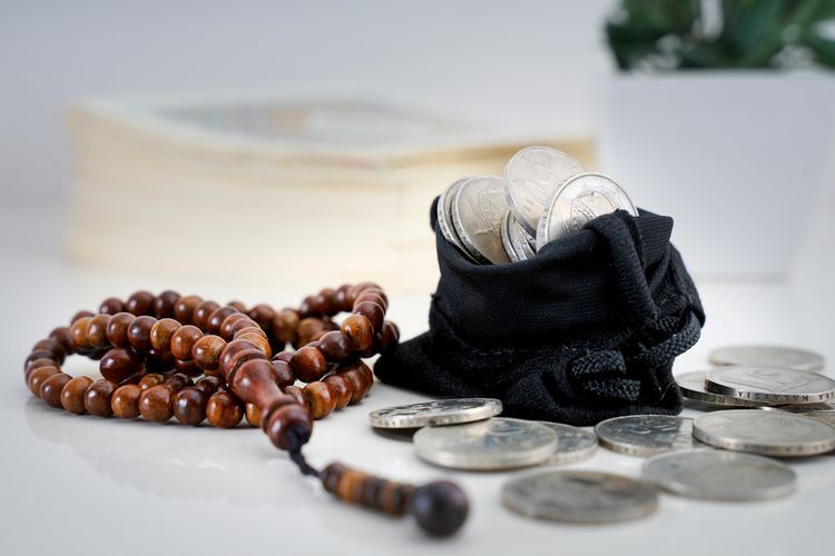 Ilustrasi ekonomi syariah, keuangan syariah.