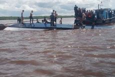 Polisi Sebut Kapal Evelyn Terbalik Usai Tabrak Kayu Mengapung di Perairan Indragiri Hilir Riau